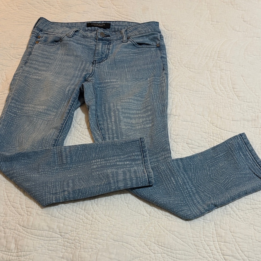 Liverpool Jeans Company Light Blue Straight Leg Jeans